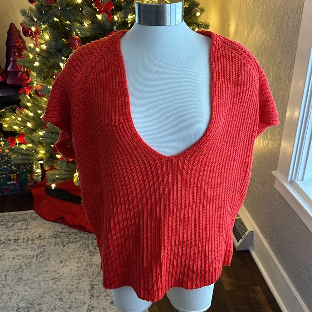 CAbi Ruby Oversized Pullover Sweater Small Oversi… - image 7